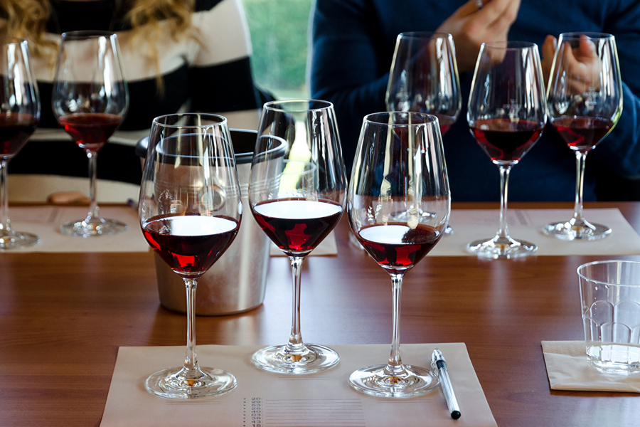 Wine-tasting opportunities abound in the Langhe